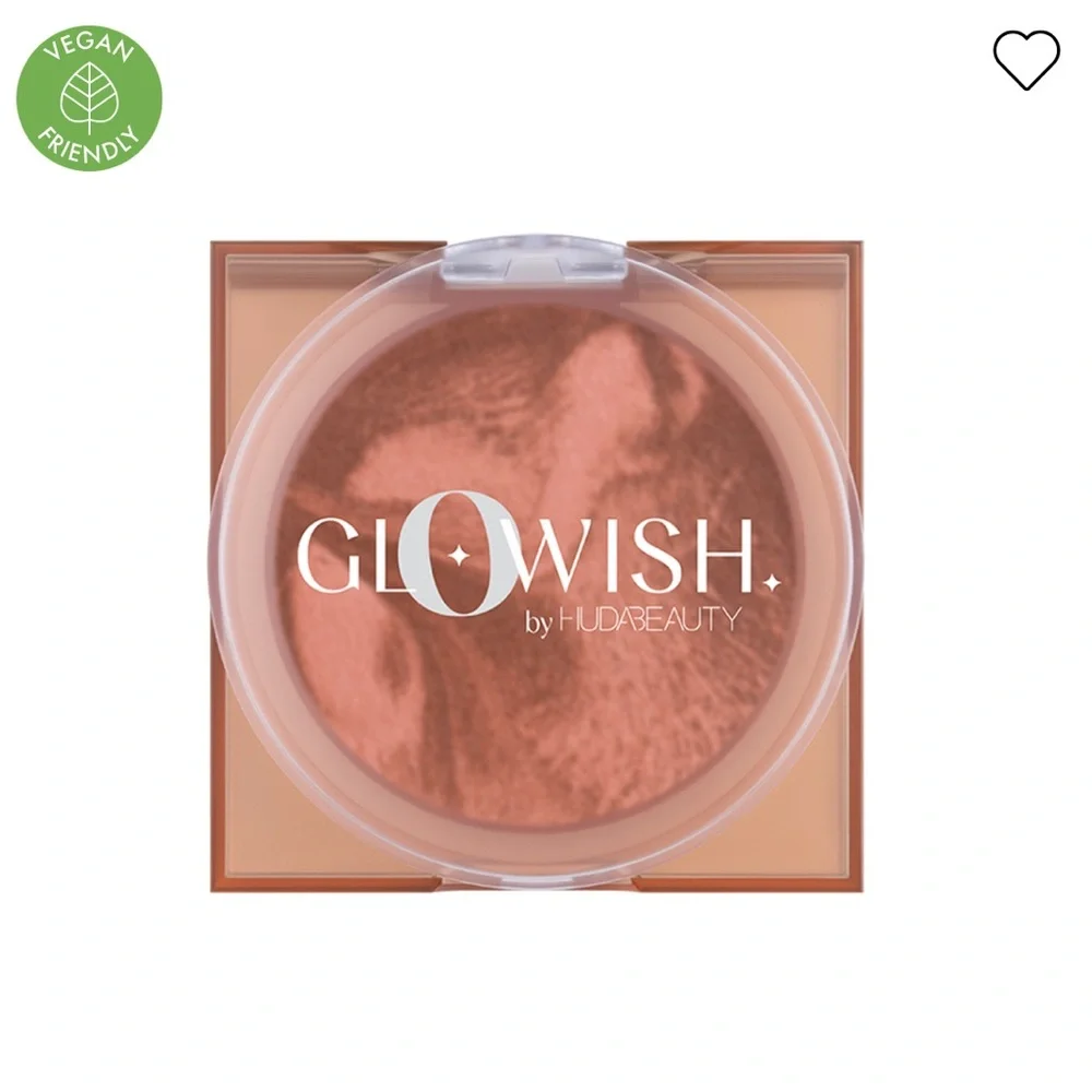 Huda Beauty GloWish Soft Radiance Bronzing Powder in deep tan 04